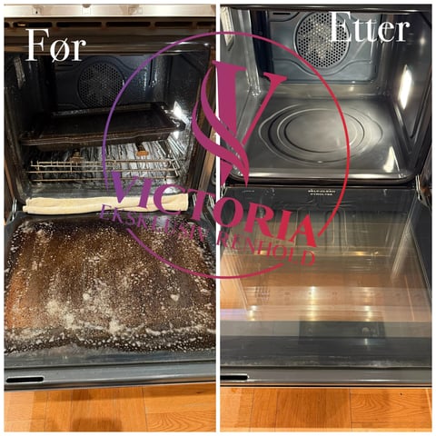 Before and after comparison of dishwasher interior cleaned with Ortho Home Defense treatment
